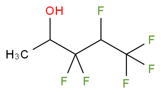 3,3,4,5,5,5-hexafluoropentan-2-ol_分子结构_CAS_2711-81-1