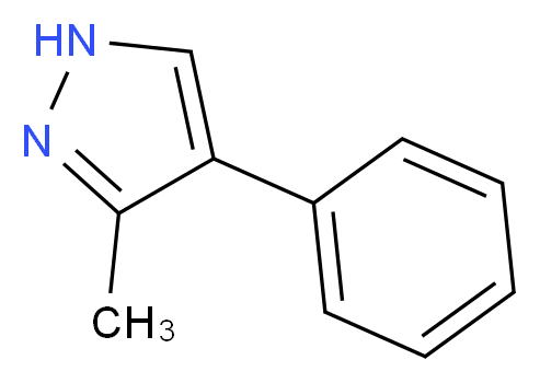 3-Methyl-4-phenylpyrazole_分子结构_CAS_13788-84-6)