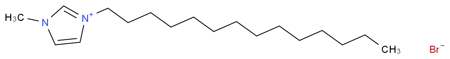 1-tetradecyl-3-methylimidazolium bromide_分子结构_CAS_471907-87-6)