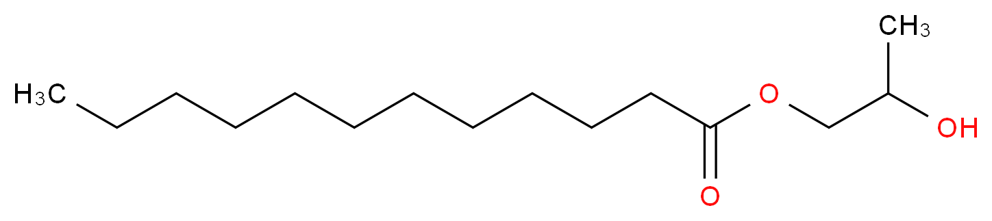 PROPYLENE GLYCOL MONOLAURATE_分子结构_CAS_27194-74-7)