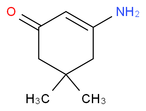 3-amino-5,5-dimethylcyclohex-2-enone_分子结构_CAS_)