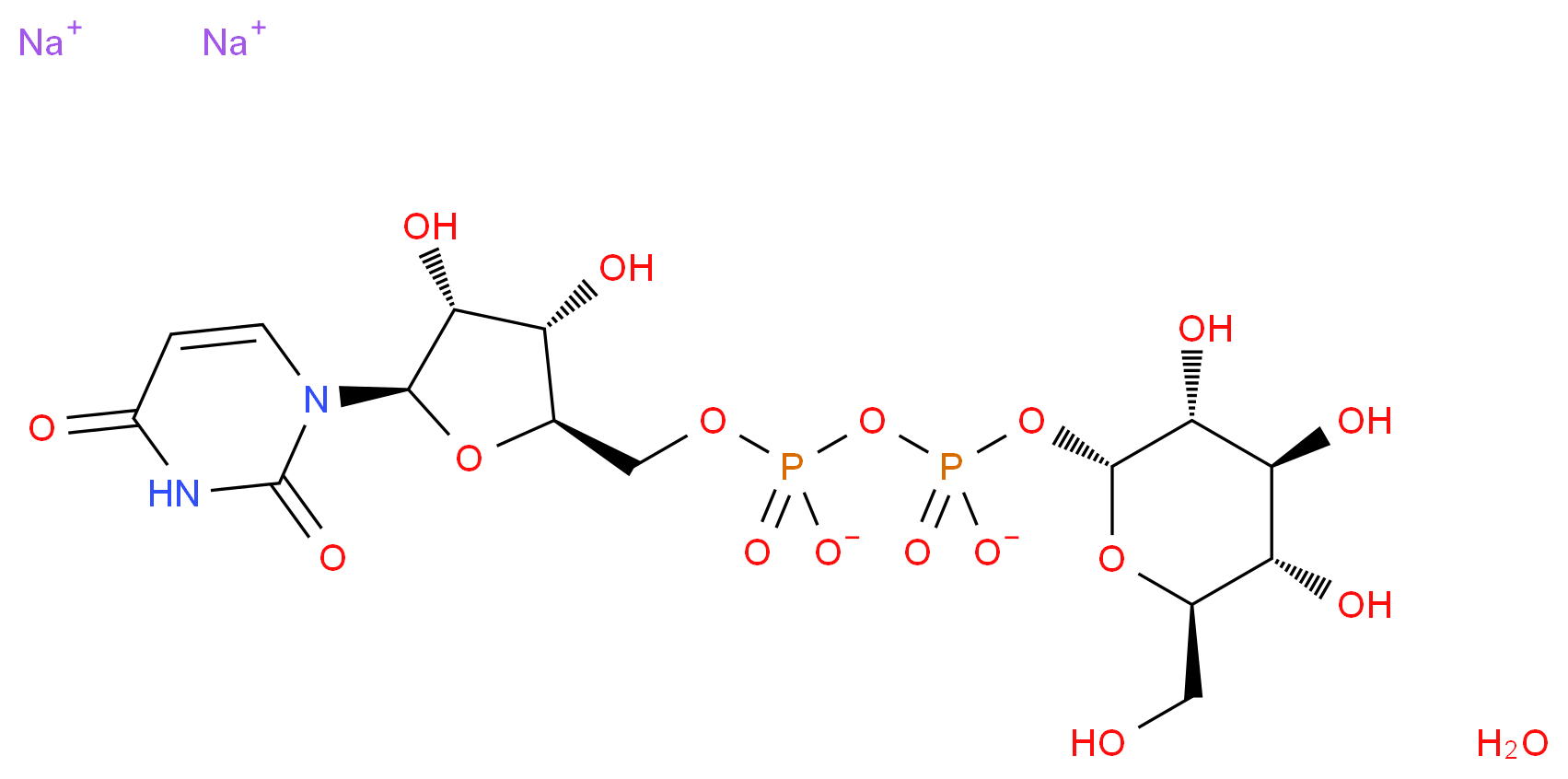 28053-08-9(anhydrous) 分子结构
