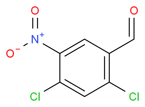 2,4-dichloro-5-nitrobenzaldehyde_分子结构_CAS_53581-87-6)
