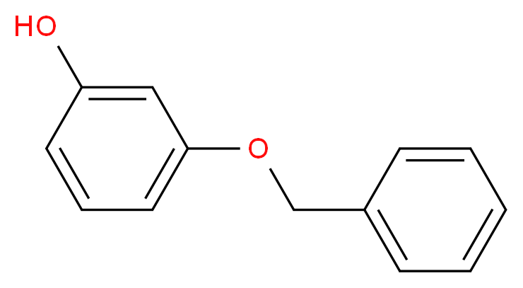 3-(benzyloxy)phenol_分子结构_CAS_3769-41-3