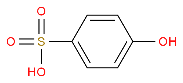 4-Hydroxybenzenesulfonic acid_分子结构_CAS_98-67-9)