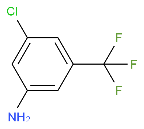 3-Chloro-5-trifluoromethylaniline_分子结构_CAS_69411-05-8)