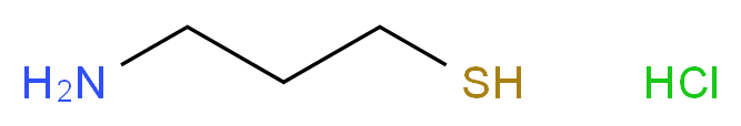 3-Amino-1-propanethiol hydrochloride_分子结构_CAS_7211-54-3)