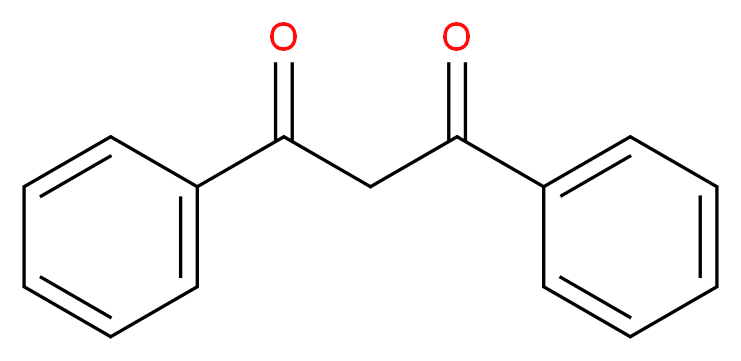 1,3-diphenylpropane-1,3-dione_分子结构_CAS_120-46-7