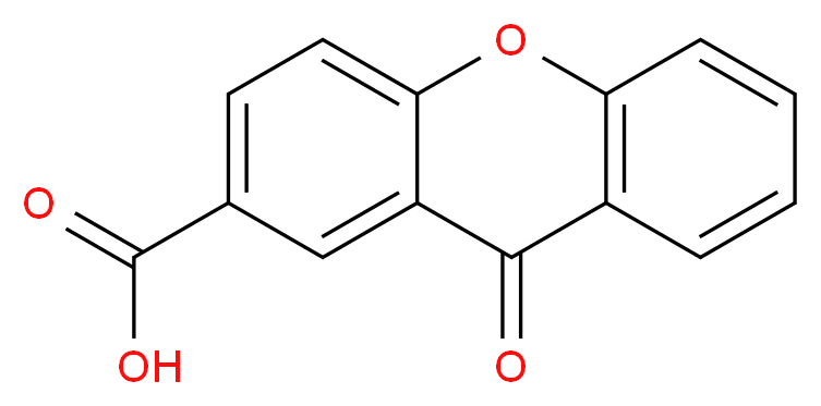 9-Oxoxanthene-2-carboxylic acid_分子结构_CAS_40274-67-7)