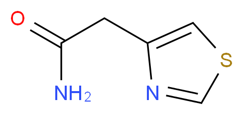 2-(1,3-thiazol-4-yl)acetamide_分子结构_CAS_51551-54-3