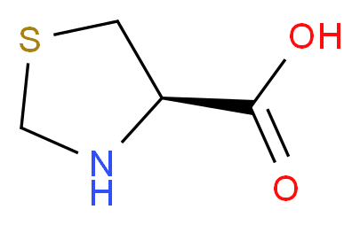 L-噻唑烷-4-羧酸_分子结构_CAS_34592-47-7)