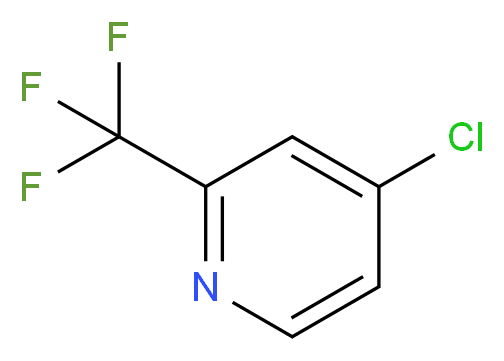 4-Chloro-(2-trifluoromethyl)pyridine_分子结构_CAS_131748-14-6)