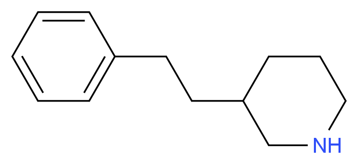 3-Phenethyl-piperidine_分子结构_CAS_136423-13-7)