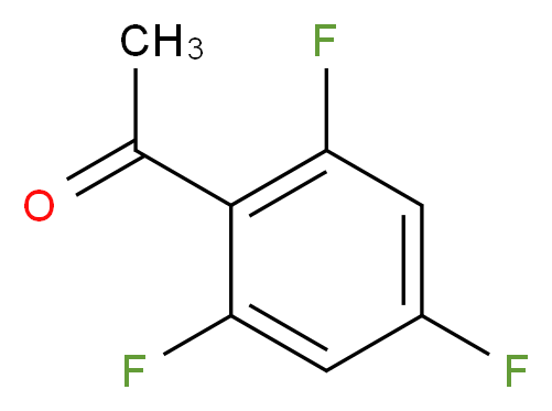 2',4',6'-Trifluoroacetophenone 97%_分子结构_CAS_51788-77-3)