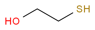 2-sulfanylethan-1-ol_分子结构_CAS_60-24-2