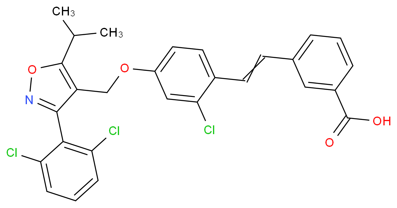 GW 4064_分子结构_CAS_278779-30-9)