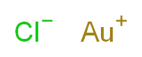 gold(1+) ion chloride_分子结构_CAS_10294-29-8