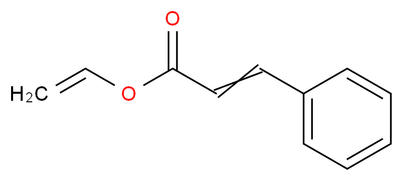 肉桂酸乙烯酯_分子结构_CAS_3098-92-8)