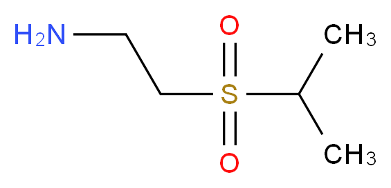 2-(isopropylsulfonyl)ethanamine_分子结构_CAS_320337-16-4)