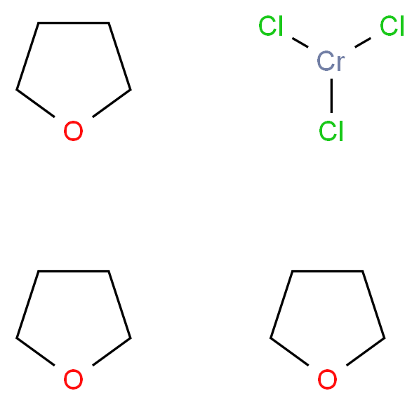 氯化铬四氢呋喃复合物 (1:3）_分子结构_CAS_10170-68-0)