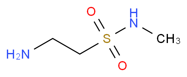 2-amino-N-methylethane-1-sulfonamide_分子结构_CAS_94987-87-8