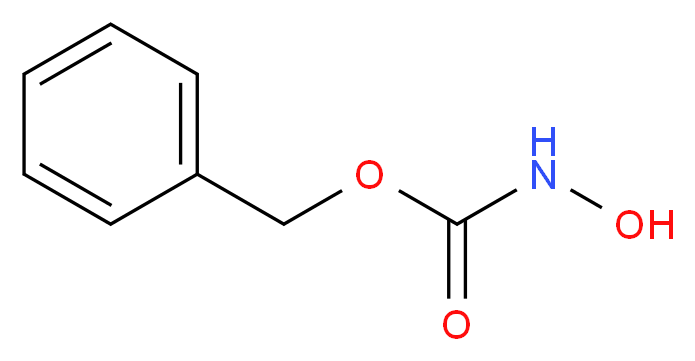 N-(苄氧羰基)羟基胺_分子结构_CAS_3426-71-9)