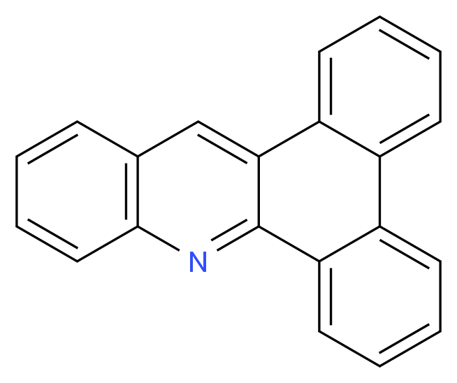 15-azapentacyclo[12.8.0.0<sup>2</sup>,<sup>7</sup>.0<sup>8</sup>,<sup>1</sup><sup>3</sup>.0<sup>1</sup><sup>6</sup>,<sup>2</sup><sup>1</sup>]docosa-1(22),2,4,6,8,10,12,14,16,18,20-undecaene_分子结构_CAS_215-62-3