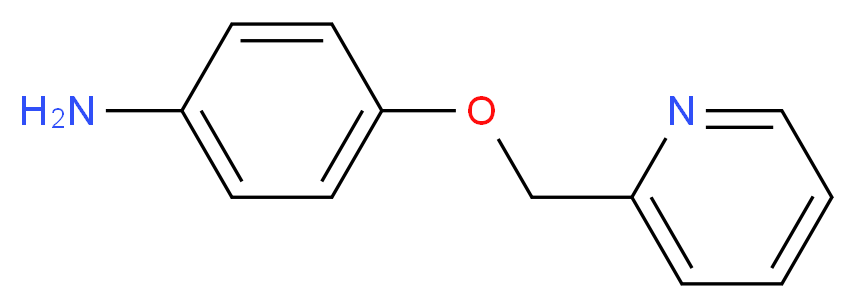 4-(Pyridin-2-ylmethoxy)aniline_分子结构_CAS_102137-46-2)