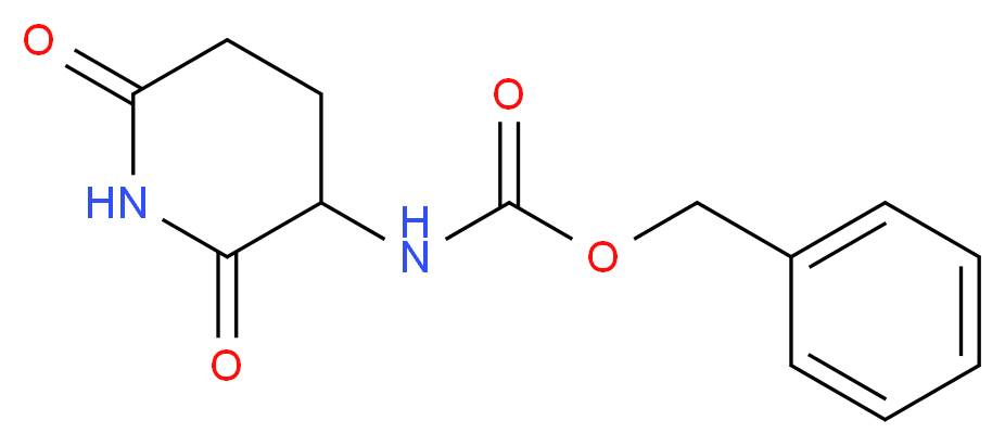 2-(Benzyloxycarbonylamino)glutarimide 98%_分子结构_CAS_)