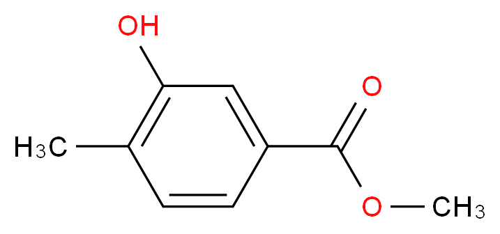 Methyl 3-hydroxy-4-methylbenzoate_分子结构_CAS_3356-86-3)