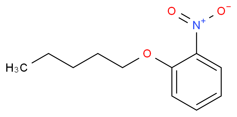 2-硝基苯基戊基醚_分子结构_CAS_39645-91-5)
