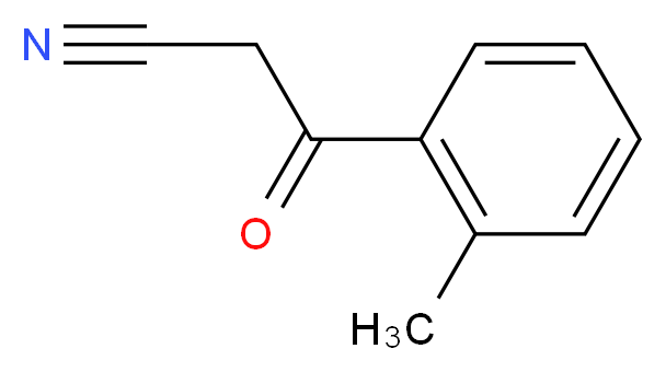 3-(2-methylphenyl)-3-oxopropanenitrile_分子结构_CAS_35276-81-4)