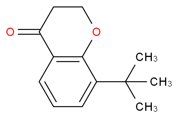 8-(tert-Butyl)chroman-4-one_分子结构_CAS_23067-79-0)