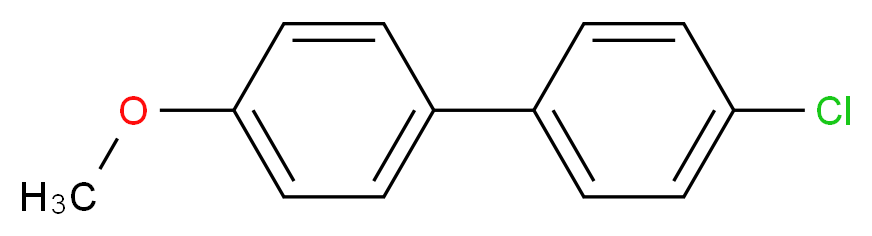 1-(4-chlorophenyl)-4-methoxybenzene_分子结构_CAS_58970-19-7