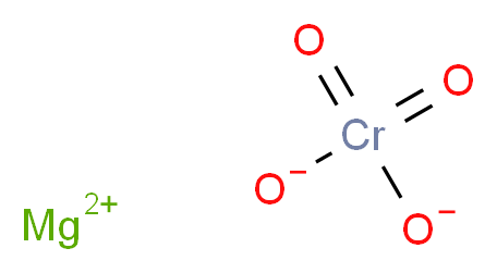 magnesium(2+) ion dioxochromiumbis(olate)_分子结构_CAS_13423-61-5