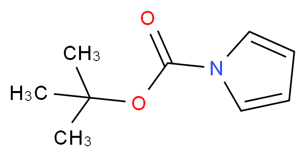 tert-butyl 1H-pyrrole-1-carboxylate_分子结构_CAS_)