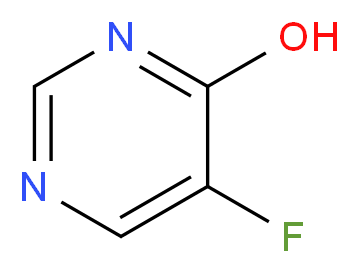 5-fluoropyrimidin-4-ol_分子结构_CAS_671-35-2