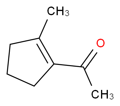 1-(2-methylcyclopent-1-en-1-yl)ethan-1-one_分子结构_CAS_3168-90-9