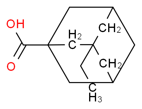 3-Ethyladamantane-1-carboxylic acid_分子结构_CAS_37845-05-9)