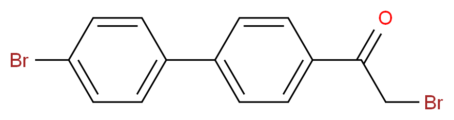 2-bromo-1-(4'-bromo-1,1'-biphenyl-4-yl)ethanone_分子结构_CAS_94512-73-9)