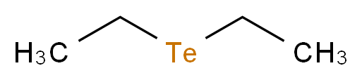 (ethyltellanyl)ethane_分子结构_CAS_627-54-3