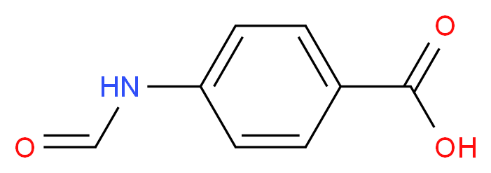 4-formamidobenzoic acid_分子结构_CAS_28533-43-9