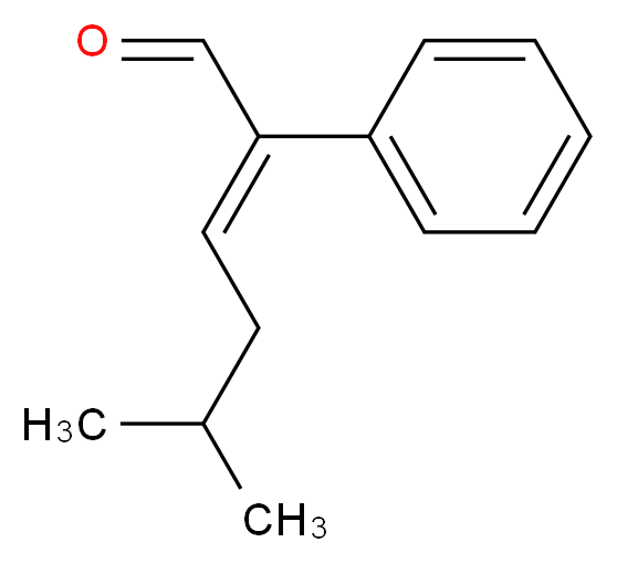 5-甲基-2-苯基-2-己醛_分子结构_CAS_21834-92-4)