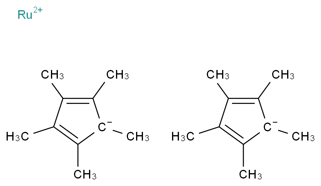 双(五甲基环戊二烯)钌(II)_分子结构_CAS_84821-53-4)