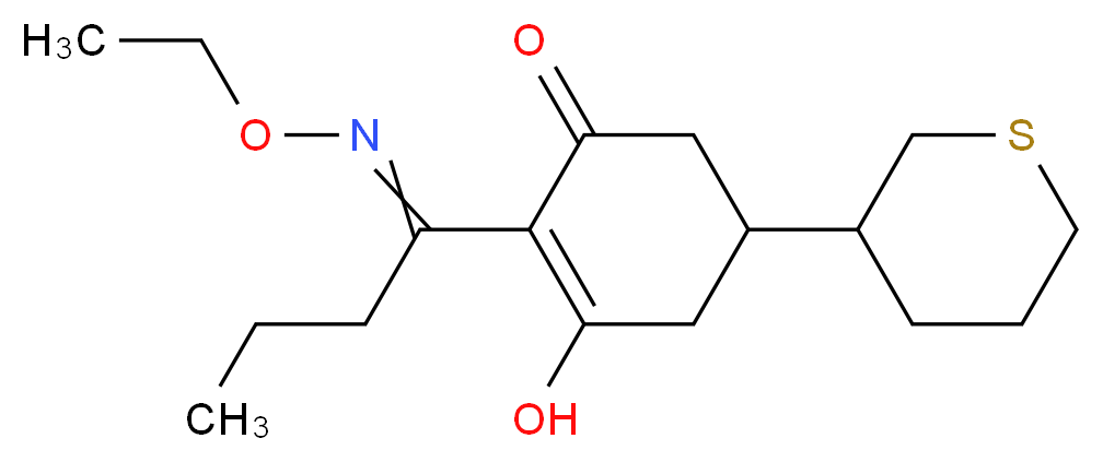 噻草酮_分子结构_CAS_101205-02-1)