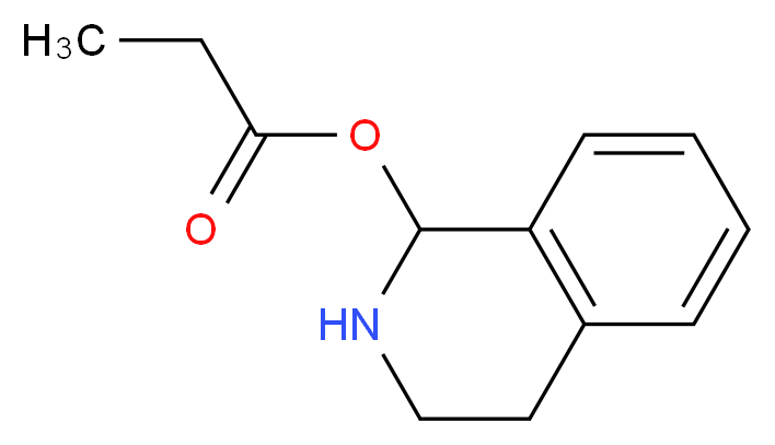 1,2,3,4-Tetrahydro-1-isoquinoline carboxylic acid ethyl ester_分子结构_CAS_106181-28-6)