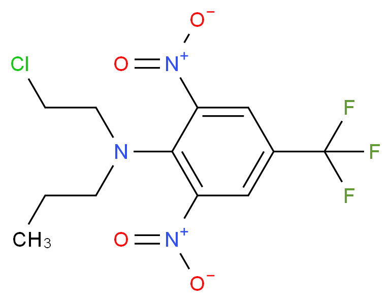 氟消草_分子结构_CAS_33245-39-5)