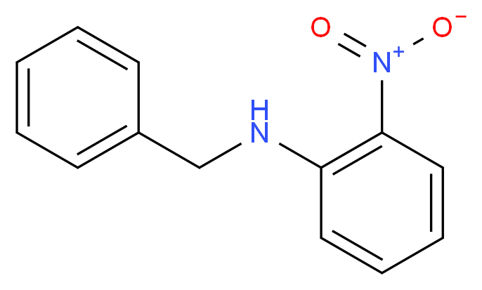 N-benzyl-2-nitroaniline_分子结构_CAS_5729/6/6