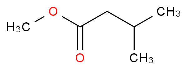 methyl 3-methylbutanoate_分子结构_CAS_556-24-1