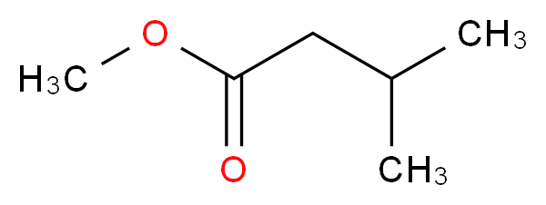 异戊酸甲酯_分子结构_CAS_556-24-1)